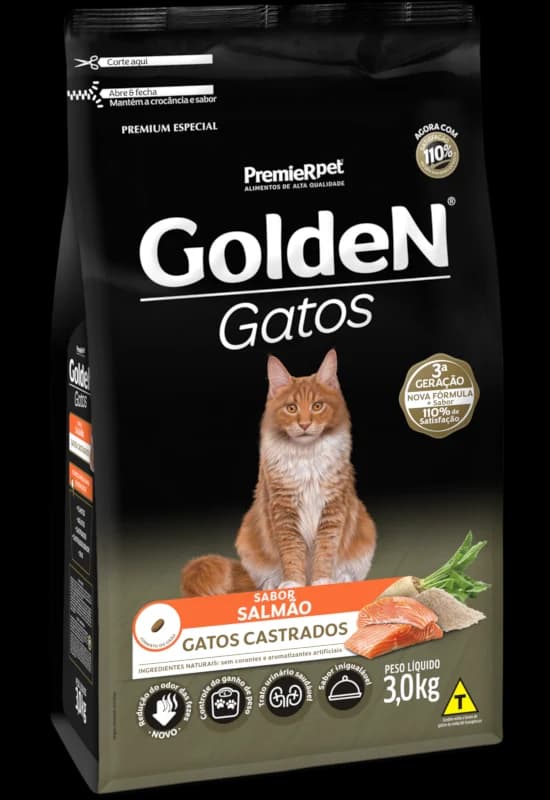 Premier Golden Castrados Salmão